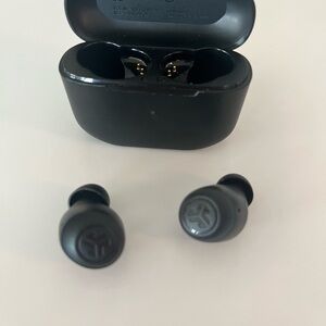 JLab Black Air Pop earphones